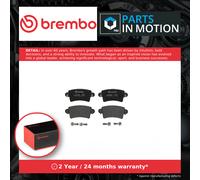 Brembo Brake Pad Set Rear With Caliper Screws Fits Nissan Opel Renault Vauxhall