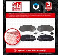 FEBI BILSTEIN 16845 Brake pad set