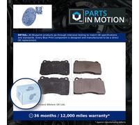 Brake Pads Set fits RENAULT MEGANE EZ1T, Mk3 2.0 Front 2008 on Blue Print New
