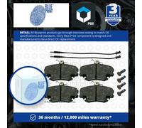 Brake Pads Set fits RENAULT TWINGO Mk1, Mk2 1.2 Front 1998 on Blue Print Quality