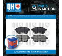 QUINTON HAZELL BP1656 Brake pad set