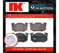 NK Rear Brake Pad Set for Renault Megane 2.0 November 1999 to November 2003
