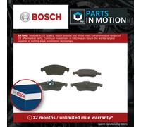 0986 494 441 Front Brake Pad Set 4x Pads Not Fitted Wear Indicator Braking Bosch
