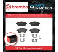 Brake Pads Set fits RENAULT TALISMAN 2.0D Rear 19 to 22 M9R650 Brembo 440602652R