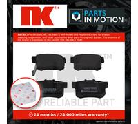 Brake Pads Set fits ROVER 416 GTi, RT, XW 1.6 Rear 90 to 00 NK GBP90331AF New