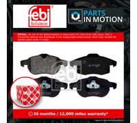 Brake Pads Set Front 116206 Febi 93185751 Genuine Top Quality Guaranteed New