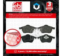 Brake Pads Set fits FORD GALAXY 2.8 Front 95 to 00 1001095 95VWX2K021AA 1027703