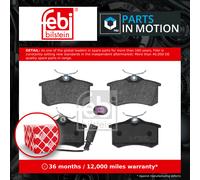 Brake Pads fits Ford - Febi Bilstein 16394 - Set - OE Equivalent Quality & Fit