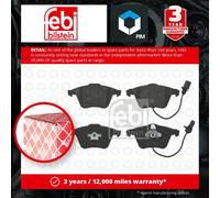 Brake Pad set 16584 by Febi Bilstein Front Axle - Single set