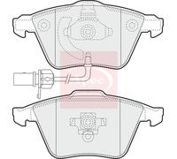 Brake Pads Set fits SEAT EXEO 3R 2.0 Front 09 to 13 4E0698151F 8E0698151L Apec
