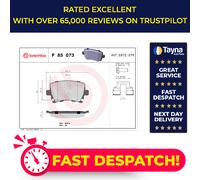 Brake Pads Set fits SEAT EXEO 3R 2.0 Rear 09 to 13 Brembo 1K0698451 4FD698451