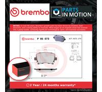 Brake Pads Set fits SEAT EXEO 3R 2.0 Rear 09 to 13 Brembo 1K0698451 4FD698451