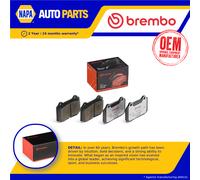Brake Pads Set fits SEAT IBIZA 6K1 1.8 Front 00 to 02 Brembo 6KL698151 Quality