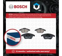 Brake Pads Set fits AUDI S1 8X 2.0 Front 14 to 18 CWZA Genuine Bosch Guaranteed