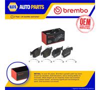Brake Pads Set fits SEAT LEON 1.5 Rear 2019 on Brembo Genuine Quality Guaranteed
