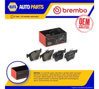 Brake Pads Set fits SKODA KAROQ NU7 Rear 2017 on Brembo 5Q0698451AD 5QD698451D