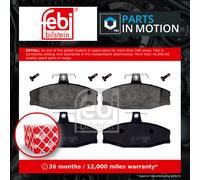 FEBI BILSTEIN 116209 Brake Pad Set, disc brake for SKODA,VW
