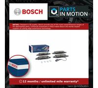 Brake Pads Set fits SKODA SUPERB Mk2 Front 08 to 15 Bosch 3C0698151E JZW698151AT