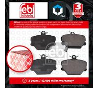 Genuine Febi Front Brake Pads - 16485