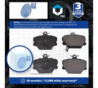 Genuine Blue Print Brake Pad Set fits Smart 0001431V002