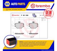 Brake Pads Set fits SMART FORTWO 8D Front 2004 on Brembo 0001431V002000000 New