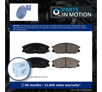 Brake Pad set ADG04231 by Blue Print Front Axle - Single set