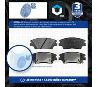 Brake Pads Set fits SSANGYONG TIVOLI 1.6D Front 2015 on D16DTF Blue Print New