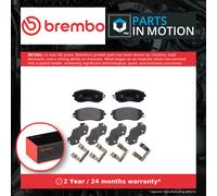 Brake Pads Set fits SUBARU FORESTER SH9, SJ9 2.5 Front 2008 on Brembo 26296AJ02A