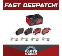 Brake Pads Set fits SUBARU FORESTER SH9, SJ9 2.5 Front 2008 on Brembo 26296AJ02A