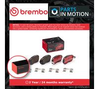 Brake pads P 78 021X BREMBO for SUBARU TOYOTA