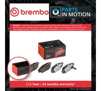 Brake Pads Set fits SUBARU IMPREZA 2.0D Rear 09 to 12 EE20Z Brembo 26696AG010