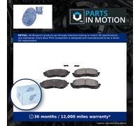 Brake Pads Set Front ADS74234 Blue Print 26296AE190 26296AE200 26296FG000 New