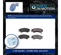 BLUE PRINT ADS74209 Brake pad set