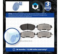 Brake Pads Set fits SUBARU LEGACY 2.0 Front 03 to 15 Blue Print 26296AE160 New