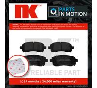 Brake Pads Set fits SUBARU OUTBACK BHE 3.0 Front 00 to 03 NK 26233AE000 Quality