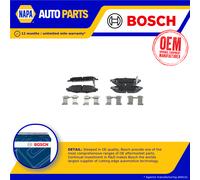 Brake pads 0 986 494 444 BOSCH for SUBARU TOYOTA