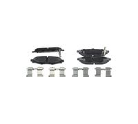 Brake Pads Set fits TOYOTA GT86 ZN6 2.0 Rear 12 to 16 Bosch SU00304096 Quality