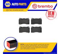 Brake Pads Set fits SUBARU WRX GJ 2.5 Front 2014 on EJ257 Brembo 26296FE010 New