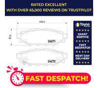 Brake Pads Set fits SUBARU XV GPD 2.0D Rear 2012 on EE20Z Brembo 26696AG010 New