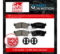 Brake Pads Set fits MITSUBISHI i HA 7 Front 06 to 13 4605A340 4605A954 4605B216