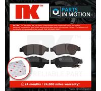Brake Pads Set fits SUZUKI LIANA RH 413 1.3 Front 02 to 06 NK 5581054G30 Quality