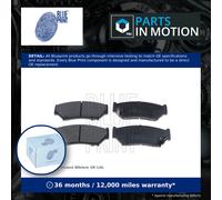 Brake Pads Set fits SUZUKI VITARA 1.6 Front 90 to 98 G16B Blue Print Quality New