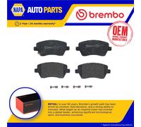 Brake Pads Set fits SUZUKI SPLASH 1.2 Front 2008 on K12B Brembo 5581062J00 New