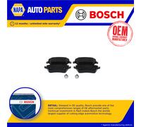 Brake Pads Set fits SUZUKI SPLASH Front 1.0 1.2 1.3D 08 to 14 Genuine Bosch New