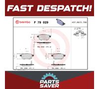 Brake Pads Set fits SUZUKI SWIFT A2L310 1.0 Rear 2017 on K10C-T Brembo Quality
