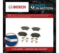Brake pads 0 986 494 160 BOSCH for OPEL SUZUKI