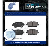 Brake Pads Set fits SUZUKI SWIFT RS 415 1.5 Front 2005 on M15A Blue Print New