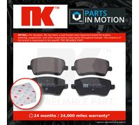 Brake Pads Set fits DACIA LODGY 1.6 Front 2013 on NK 410604775R 7701209164 New