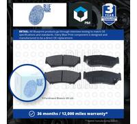 Brake Pads Set fits SUZUKI VITARA 1.6 Front 90 to 98 G16B Blue Print Quality New