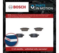0 986 494 748 Disc Brake Brake Pad Set Rear Fits Suzuki Baleno S-Cross By Bosch